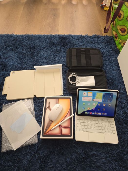 iPad Pro M2 12.9" 256GB Cellular, Air M3 256GB ESTREAR. Troca/Retoma. Fatura,Garantia