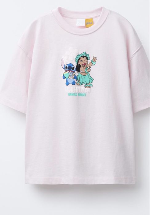 Koszulka Zara 140 Stitch Vaiana t-shirt bluzka