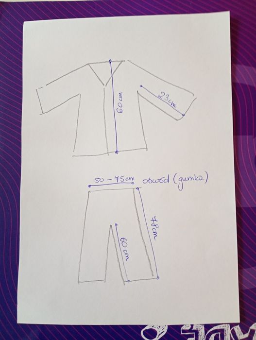 Kimono karatega kiyokushinkai rozm 130 cm wzrostu