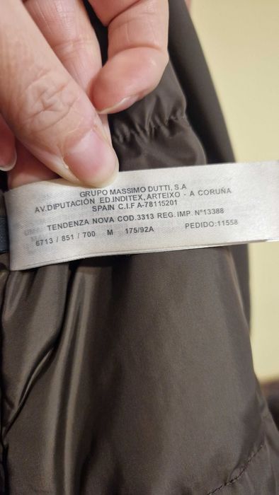 Kurtka zimowa Massimo Dutti r. M