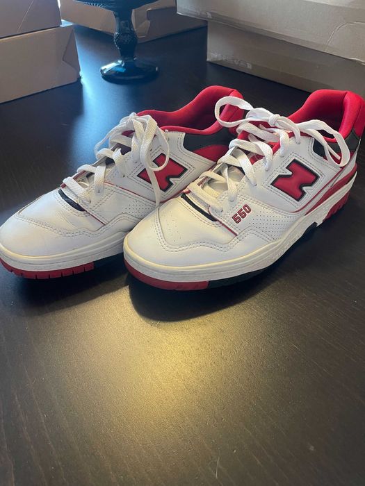 New Balance 550 red/vermelho