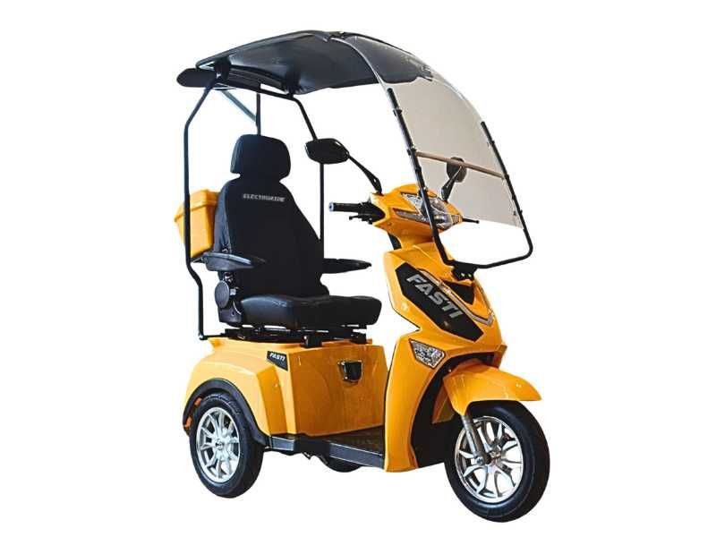 Electroride Fasti 3 Max: 3kołowy skuter elektryczny z daszkiem PFRON