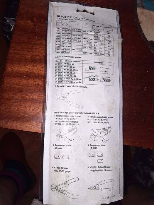 Обтискач кримпер НТ-106X,шестигранний,9"(Тайвань)