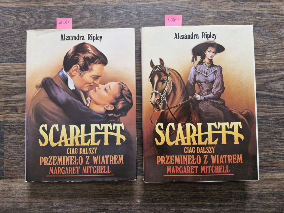 A1264. "Scarlett ciąg dalszy przeminęło z wiatrem" Margaret Mitchell