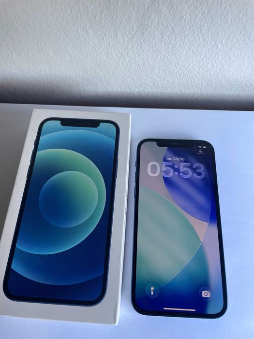iPhone 12 Azul 64GB | Desbloqueado | Estado Aceitável