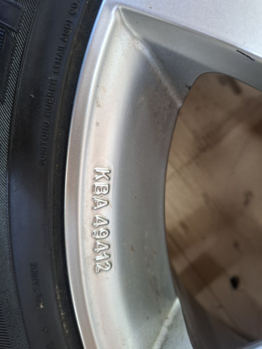4 jantes Mak /17  montadas Honda tayper