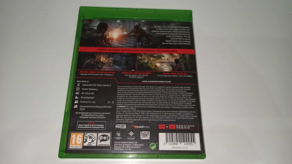 xbox one ALIENS FIRETEAM ELITE po polsku akcja OBCY, ALIEN