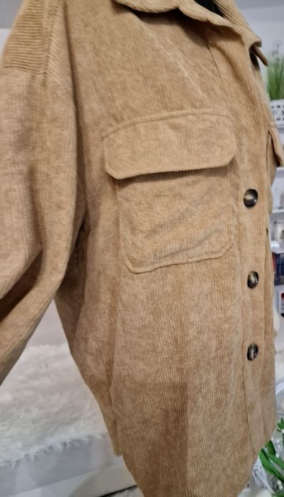 Koszula sztruksowa,camel.