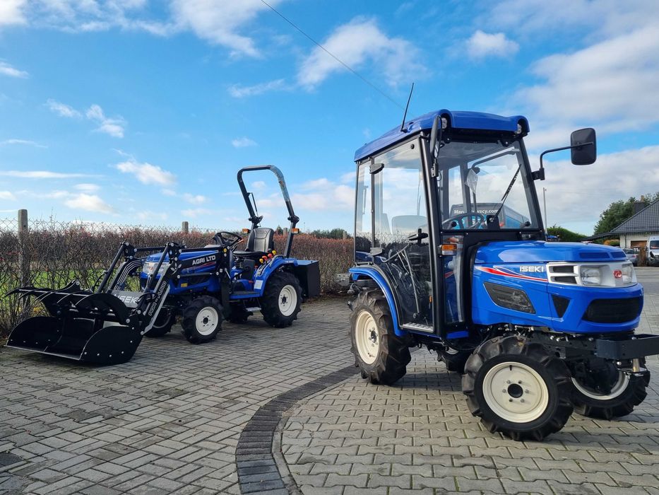 Traktor Iseki TM3267 moc 30 KM napęd 4x4 z kabiną w Super cenie