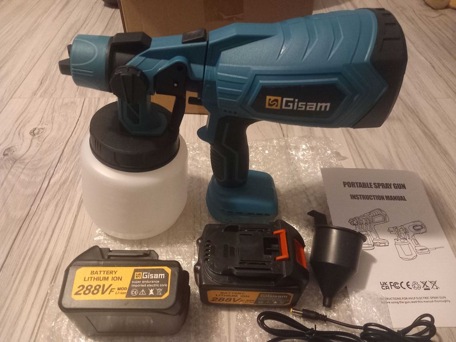 Akumulatorowy pistolet natryskowy 1000ML