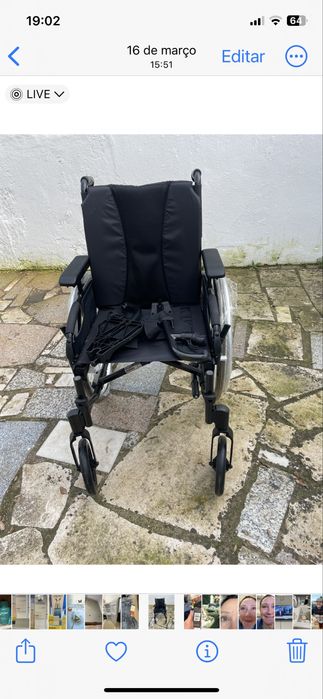 Cadeira de rodas Nova