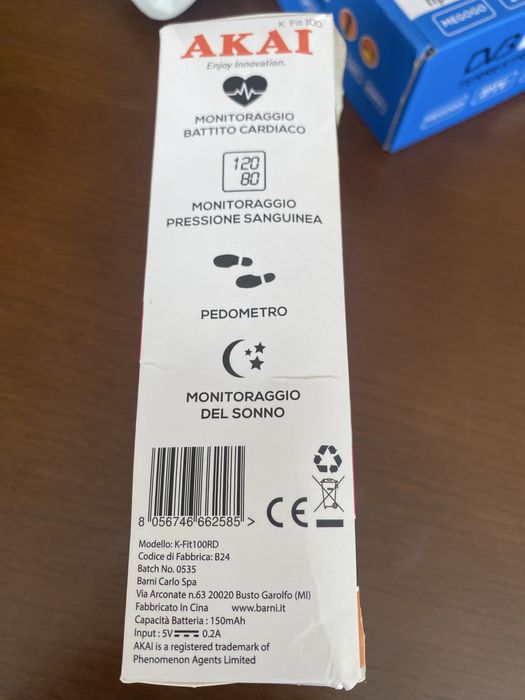 Smart fitness orologio ios / android