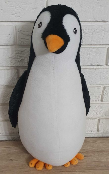 duży Pingwin Kinder Pingui maskotka pluszowa 50cm