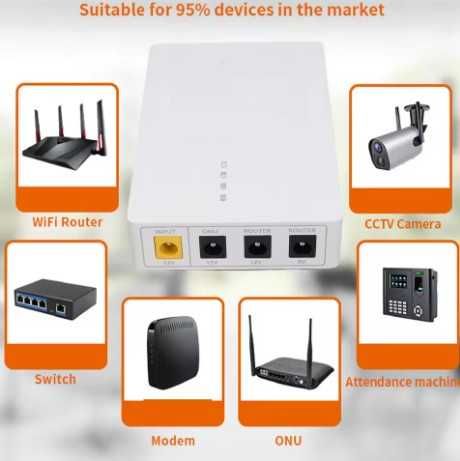 Безперебійник повербанк для роутера Wi-Fi ДБЖ ИБП, Power Bank