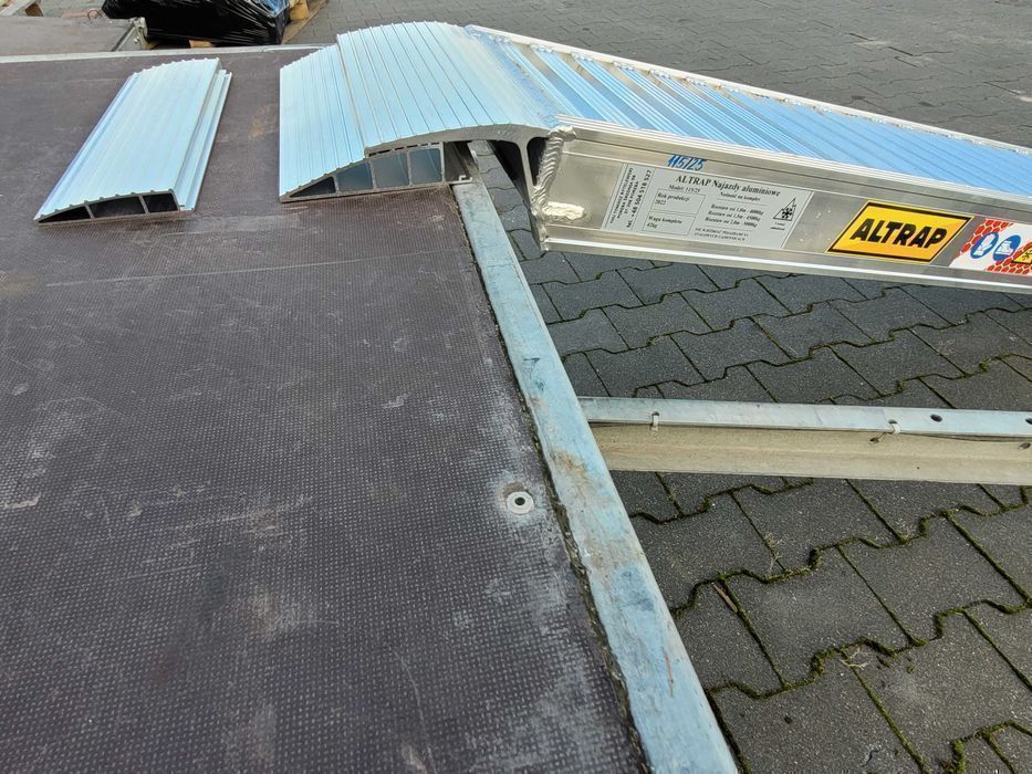 ALTRAP Najazdy aluminiowe 2,5m 6T 2050 zł komplet certyfikat