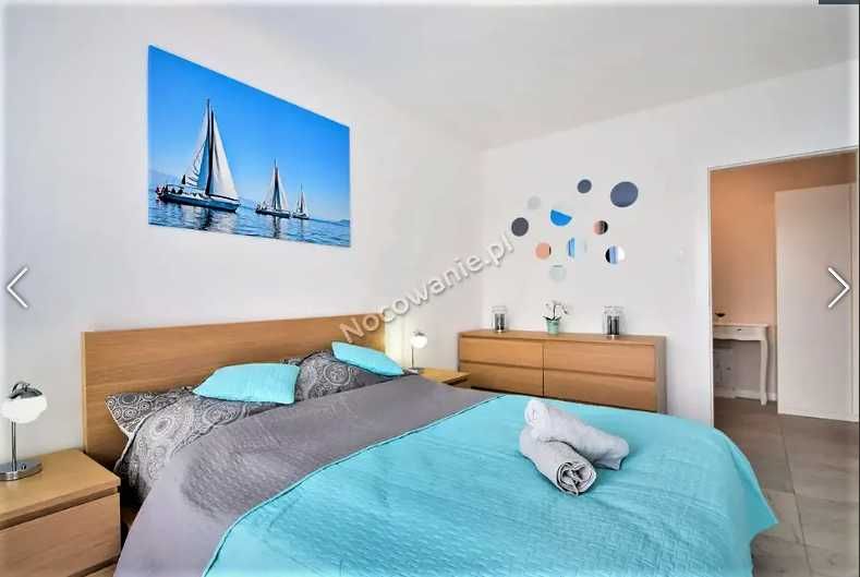 Lux apartament 60m2 Kołobrzeg, lato, weekend, morze, plaża, 2-7 os