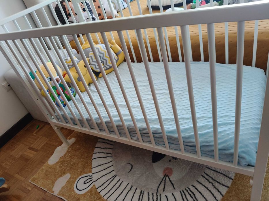 Berço bebe branco