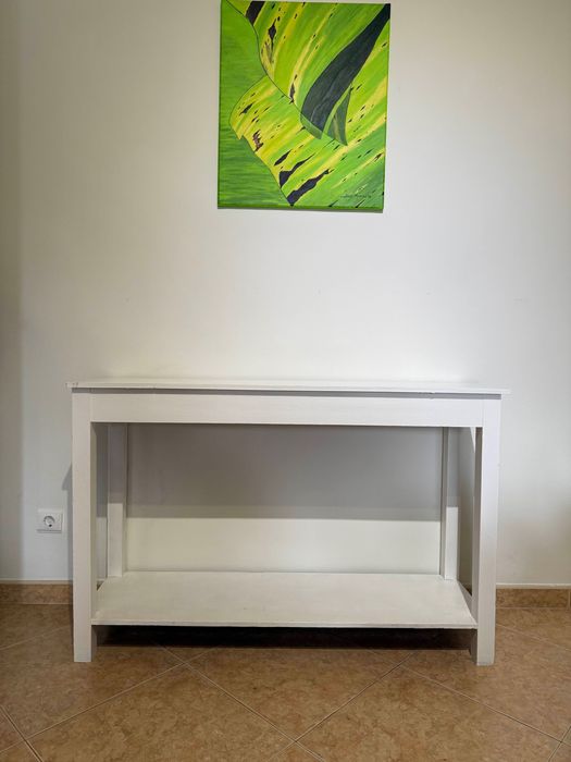 Aparador madeira pintada branco