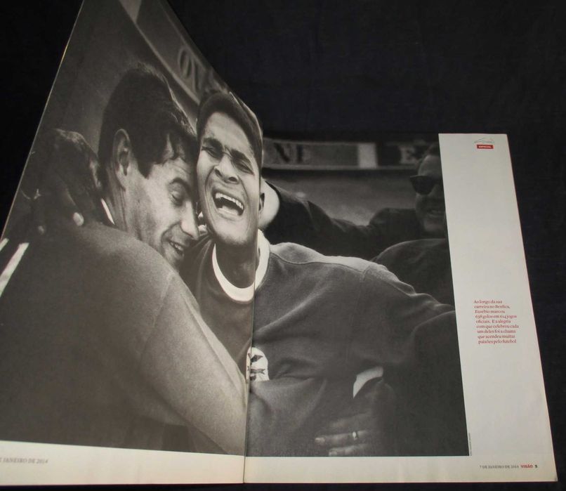 Revista Visão Edição Especial de Homenagem Eusébio