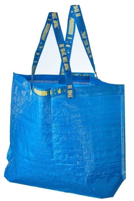 1zł Wysyłka Duża Torba na zakupy 36l Ikea Przeprowadzka Mocna I trwała