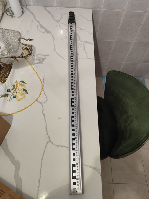 Régua de nívelamento telescopia (Metro Novo) com saco de transporte e