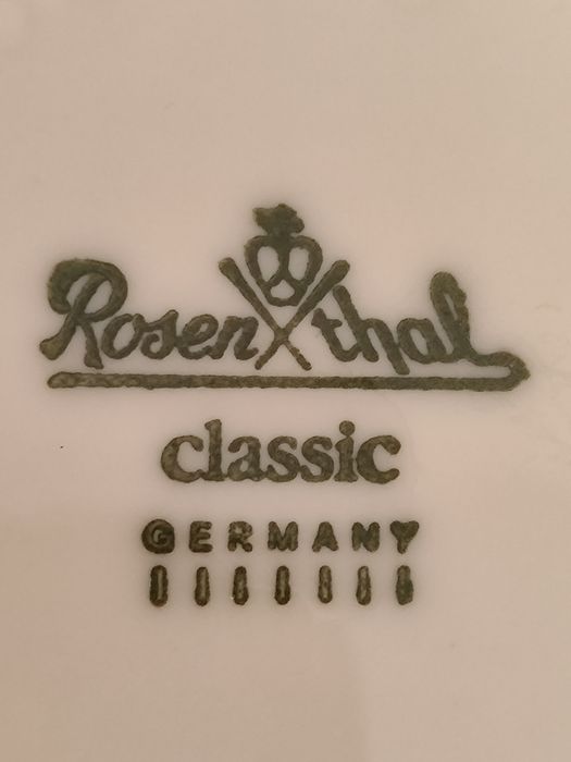 Porcelana Rosenthal Wazon Clasic Elfeban Złocenia