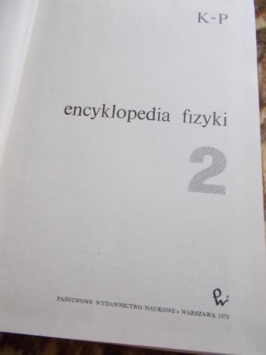 Encyklopedia fizyki tom I-II-PWN