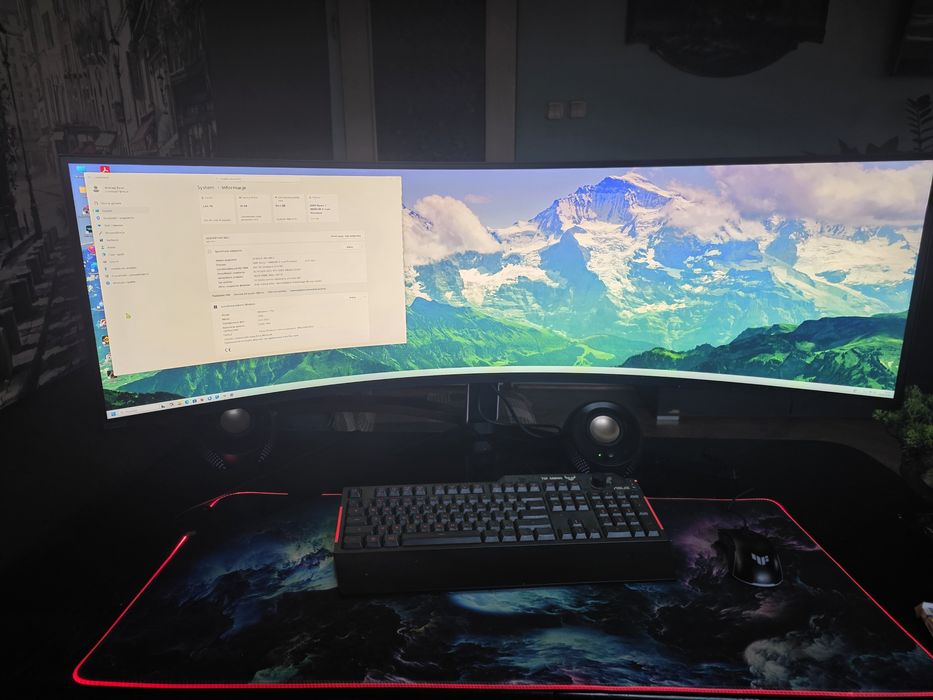 RTX 4080 SUPER + RYZEN 7800X3D + 64GB + NEO G9 49” – KOMPLET