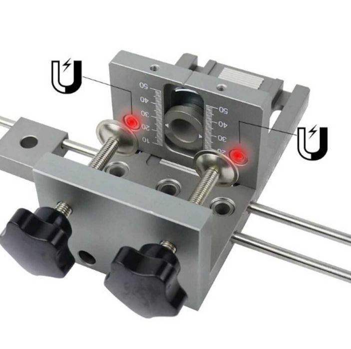 Szablon 3w1 do mimośrodów, kołków + BONUSY