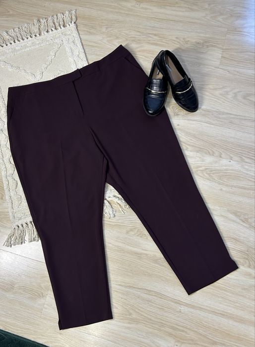 Damskie eleganckie spodnie F&F – rozmiar 52