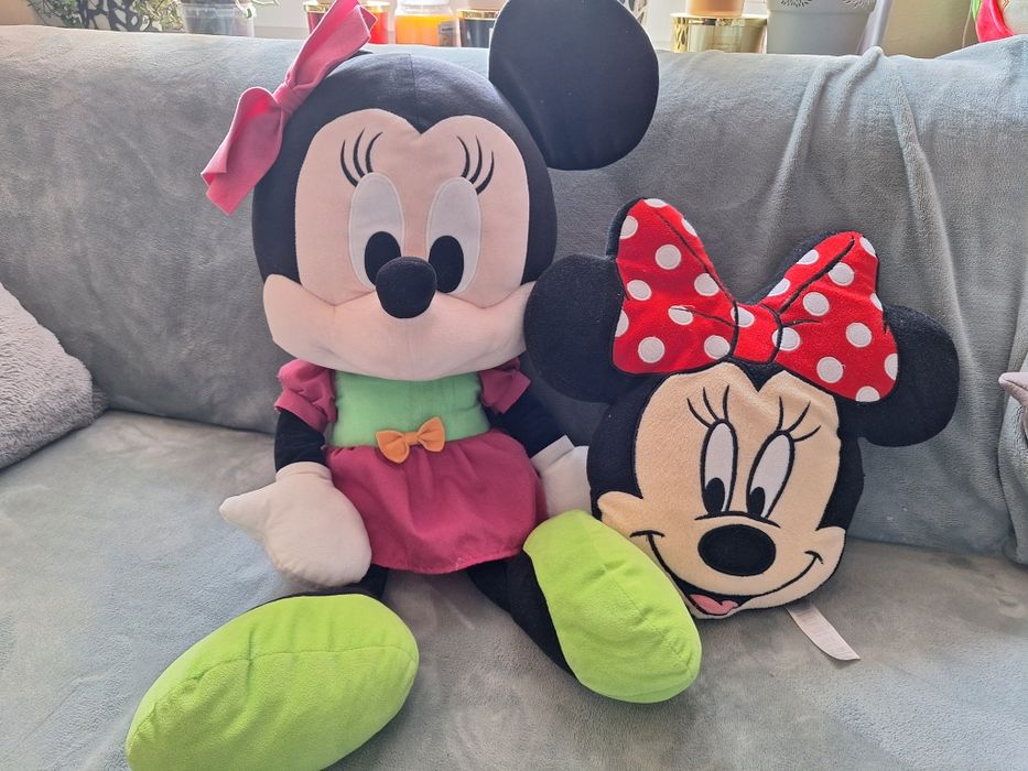 Maskotka myszka Minie plus poduszka