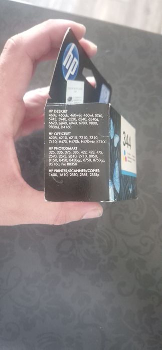 Oryginalny Tusz  HP 344  wkład atramentowy trójkolorowy