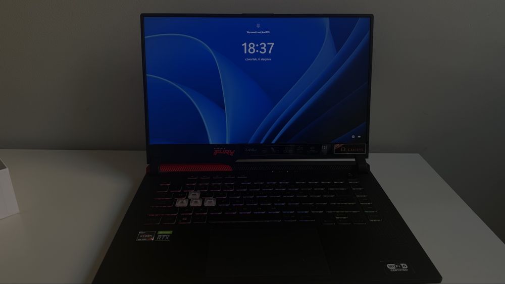 ASUS ROG Strix G15 RTX 3050 Ti | Ryzen 7 | 16GB RAM | 1TB SSD + szybki dysk | Gaming
