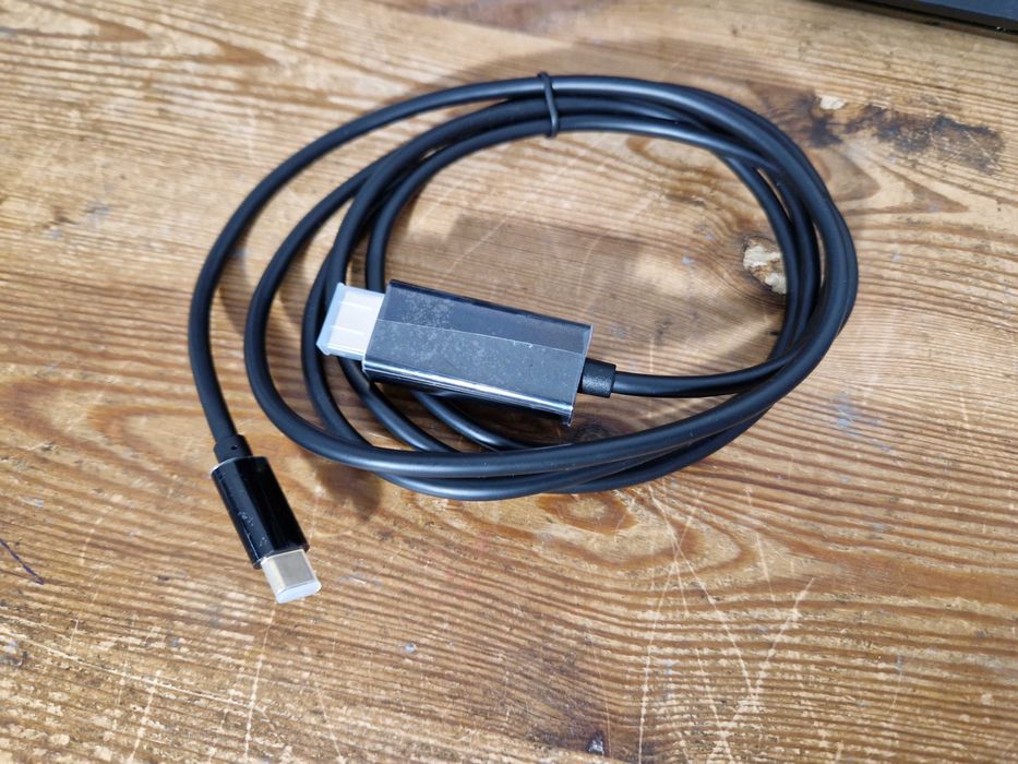 Kabel Silver Monkey USB-C - HDMI v1.4 1,8m Czarny (3567)