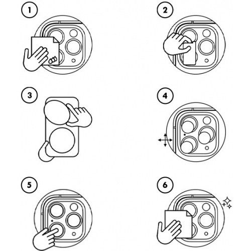 2x Szkło na aparat do OnePlus 11 Grizz HybridGlass