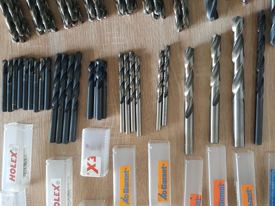 Zestaw profesionalnych wierteł do metalu 62szt.