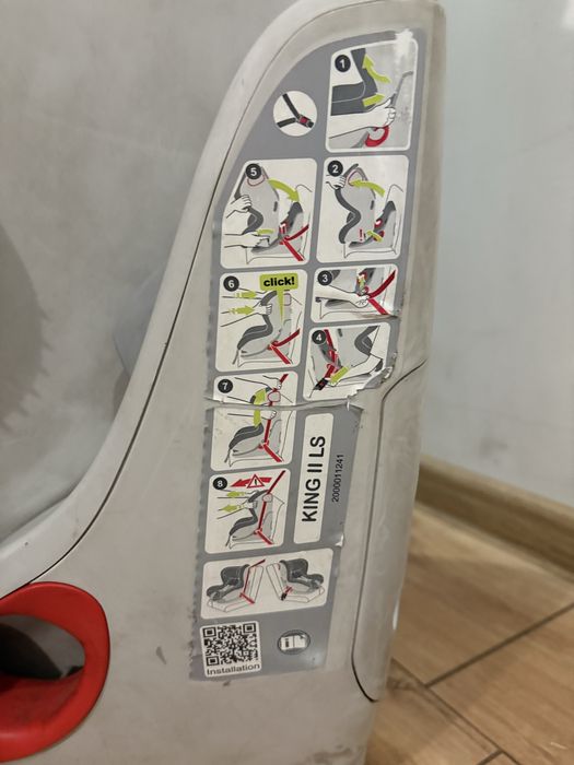 Fotelik samochodowy britax king II romer