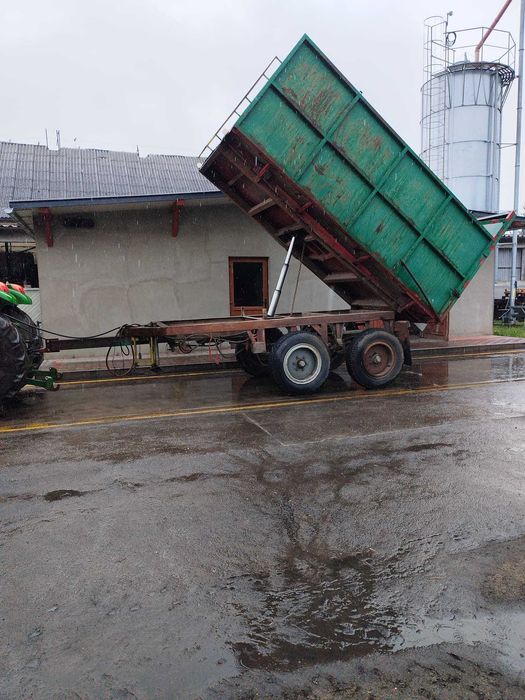 Przyczepa d 47 6 ton objetosciowa tandem