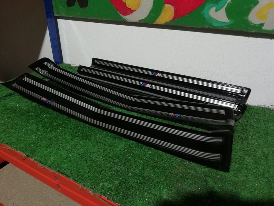 Soleiras bmw pack m originais para bmw e46 sedan ou touring