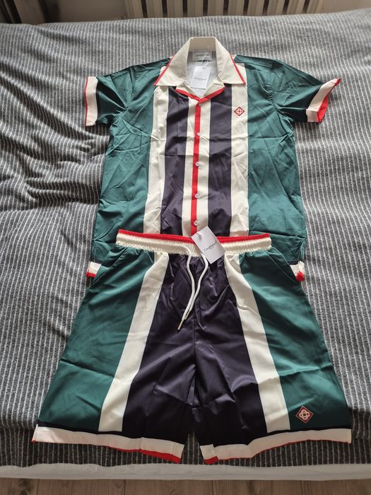 Casablanca tshirt i spodenki męskie 2XL