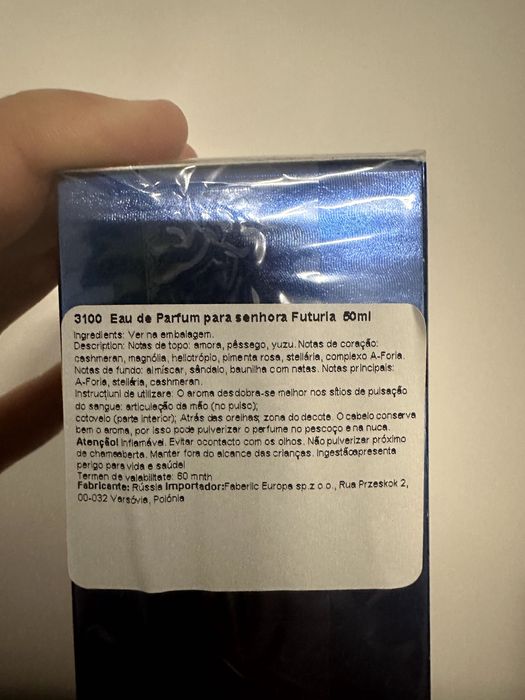 Perfume Futuria Novo