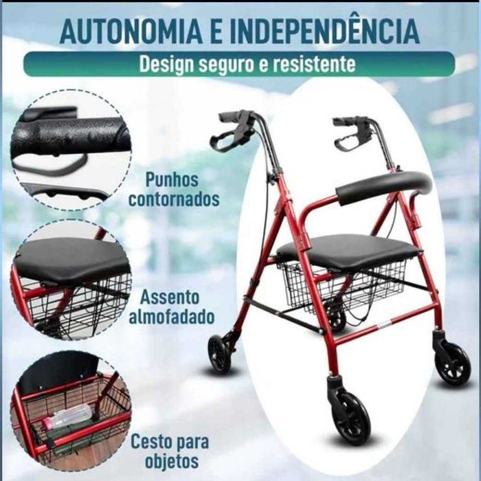 Andarilho desdobrável Semi-Novo