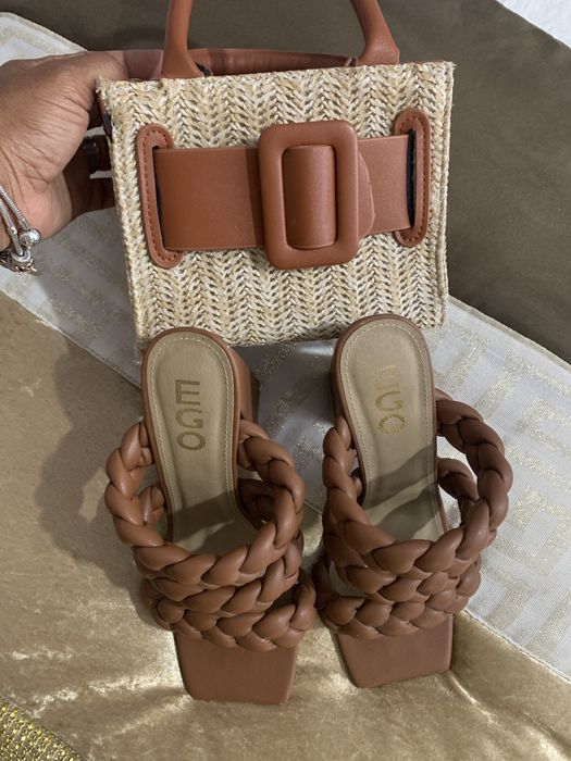 Conjunto bolsa e salto