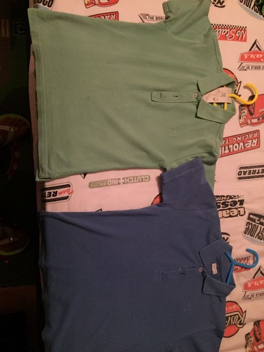 5 polos menino 8 anos Vendido azul Mayoral e vermelho