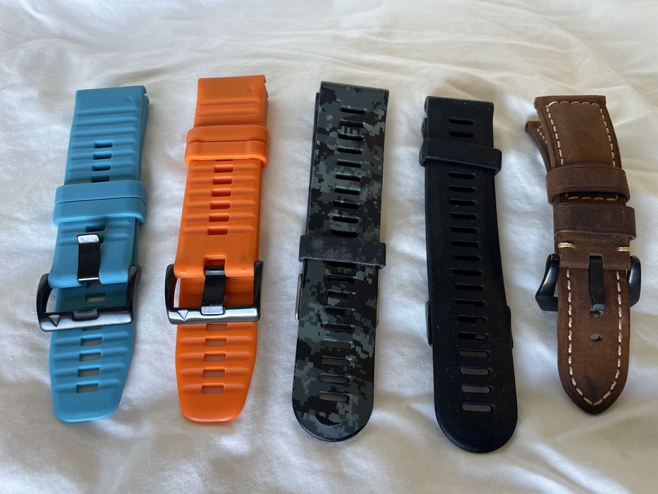 Garmin Fenix 6x pro solar + garmin POD