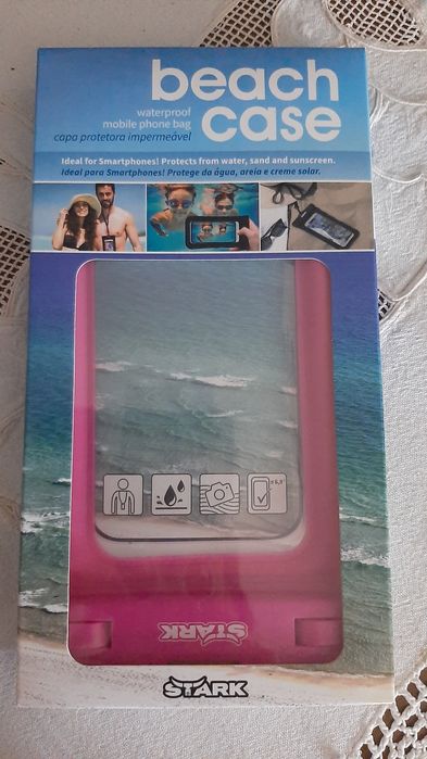 Capa protetora impermeável telemóvel