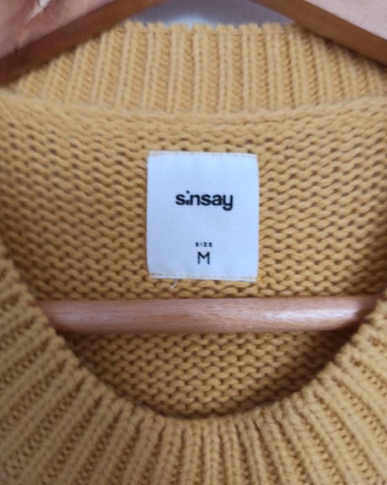 Miodowy sweter Sinsay r. 38 M