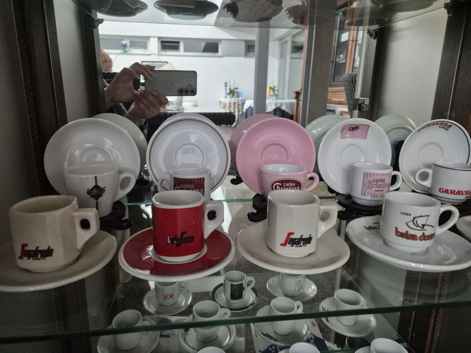 Chávenas de colecção