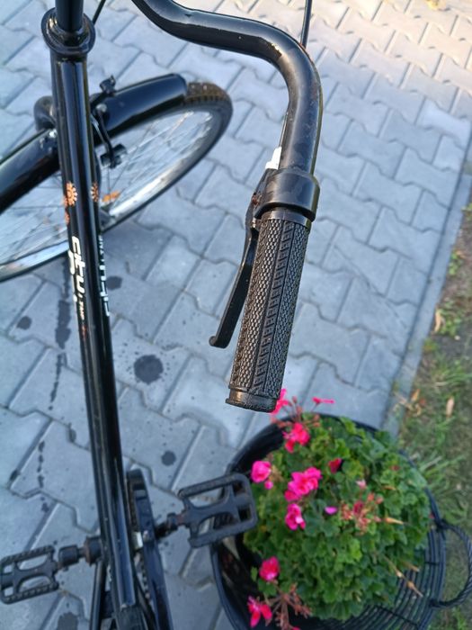 Rower Retro city line czarny