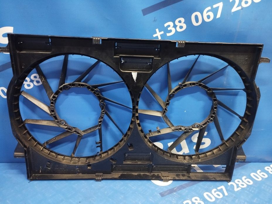 Вентилятор дифузор 3.0 Ауді кю7 4М діфузор радіатор Audi Q7 4M м